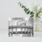 Willkommen in Las Vegas Vintag Postkarte (Stehend Vorderseite)