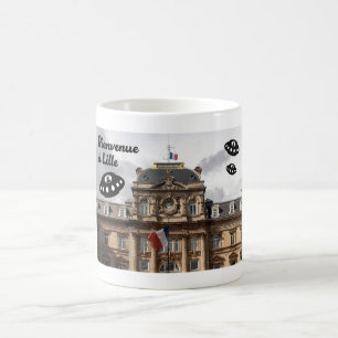 Willkommen in Lille. UFOs heißen Sie in Lille will Kaffeetasse