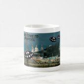 Willkommen in Liverpool mit einigen außerirdischen Kaffeetasse (Mittel)
