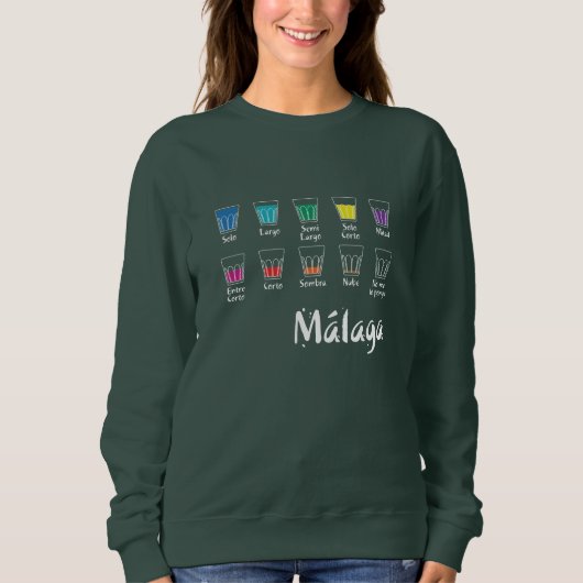 Willkommen in Malaga 1: El Café Sweatshirt (Vorderseite)