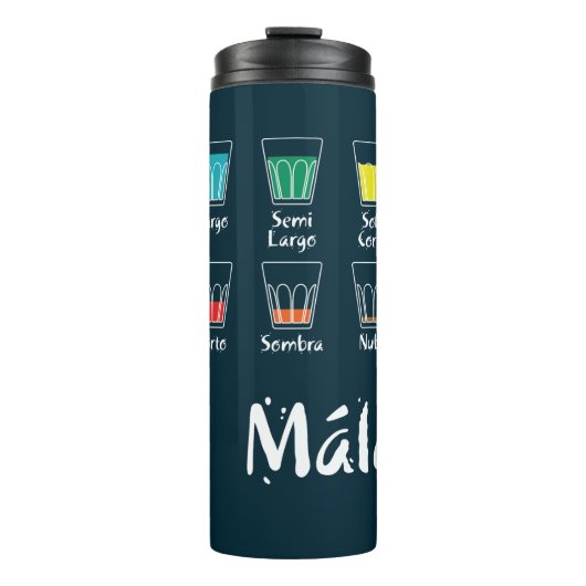 Willkommen in Malaga 1: El Café Thermosbecher (Vorderseite)