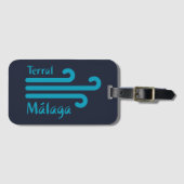 Willkommen in Málaga 4: Terral Gepäckanhänger (Vorderseite (Horizontal))
