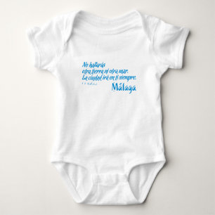 Willkommen in Málaga 6: Die Stadt wird immer bei d Baby Strampler