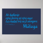 Willkommen in Málaga 6: Die Stadt wird immer bei d Poster (Vorne)