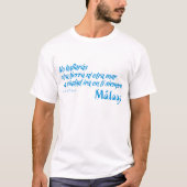 Willkommen in Málaga 6: Die Stadt wird immer bei d T-Shirt (Vorderseite)