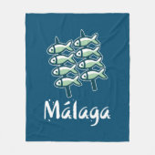 Willkommen in Malaga 8: El Espeto Fleecedecke (Vorderseite)