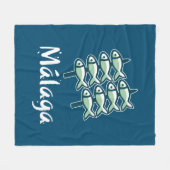 Willkommen in Malaga 8: El Espeto Fleecedecke (Vorderseite (Horizontal))