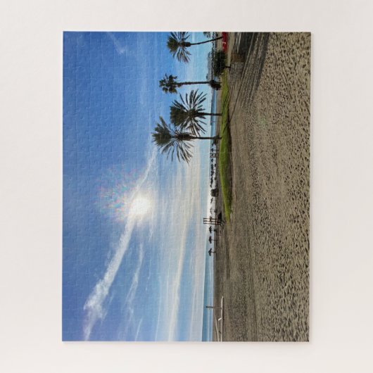 Willkommen in Malaga Spanien, Mittelmeerküste Ji Puzzle (Vertikal)