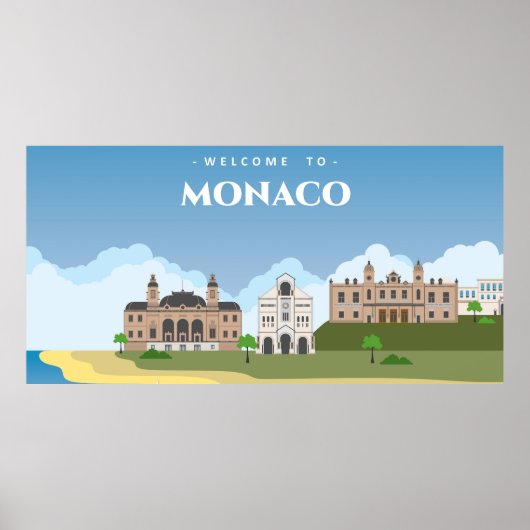 Willkommen in Manaco Poster (Vorne)