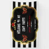 Willkommen in meinem 21. Party Banner (Vertikal)