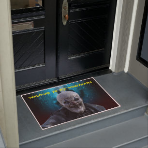 Willkommen in meinem Albtraum bösen Clown Door Mat Fußmatte
