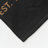 Willkommen in meinem Bett und schlafen gewalttätig Fleecedecke (Ecke)