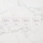 Willkommen in meinem Brautparty Wasserflaschenetikett (Einzelnes Label)