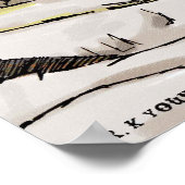 Willkommen in meinem Dschungel Poster (Ecke)