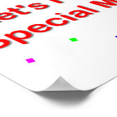 Willkommen in meinem Klassenzimmer; füllen Sie es Poster (Ecke)