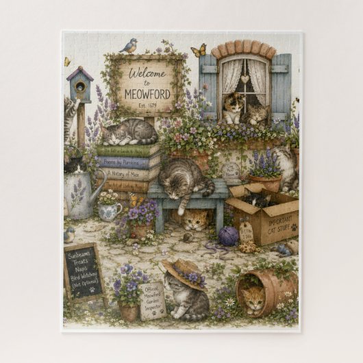Willkommen in Meowford Puzzle (Vertikal)