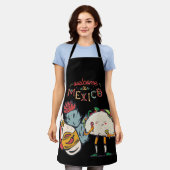 Willkommen in Mexiko Cooking for National Hispanic Schürze (Getragen)