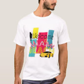 Willkommen in Miami Beach T-Shirt (Vorderseite)