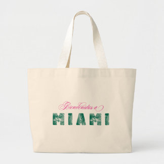 Willkommen in Miami/Bienvenidos a Miami - Tote Tas Jumbo Stoffbeutel