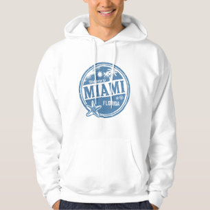 Willkommen in Miami Florida - Vintage Retro-Reise Hoodie