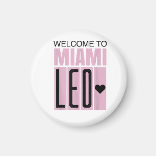 Willkommen in Miami Leo 10 - GOAT Magnet