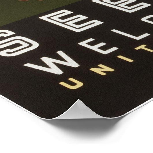 Willkommen in Montana Poster (Ecke)