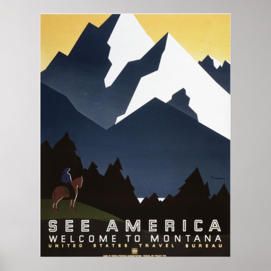 Willkommen in Montana Poster (Vorne)