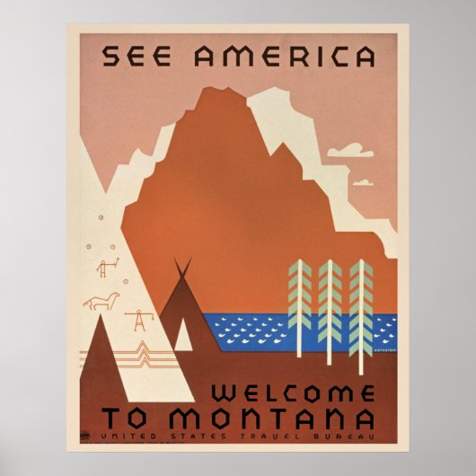 Willkommen in Montana Poster (Vorne)
