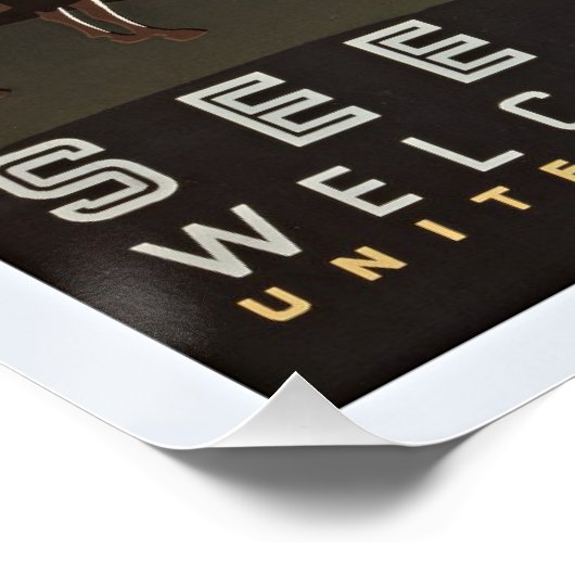 Willkommen in Montana Poster (Ecke)