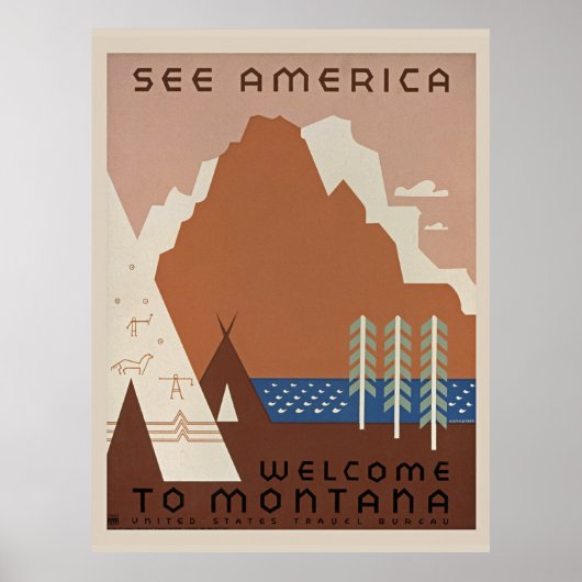 Willkommen in Montana Poster (Vorne)
