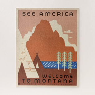 Willkommen in Montana Puzzle