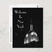 Willkommen in New York Postkarte (Vorne/Hinten)