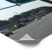 Willkommen in North Carolina Poster (Ecke)