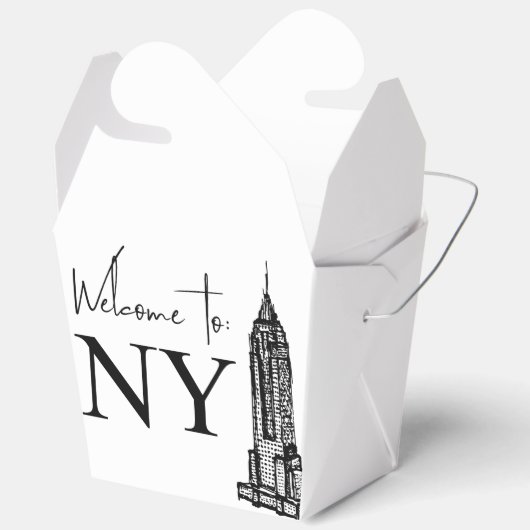 WILLKOMMEN IN NY GESCHENKSCHACHTEL (Offen)