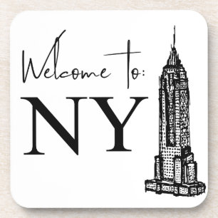 WILLKOMMEN IN NY GETRÄNKEUNTERSETZER