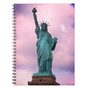 Willkommen in NYC - Freiheitsstatue New York Notizblock