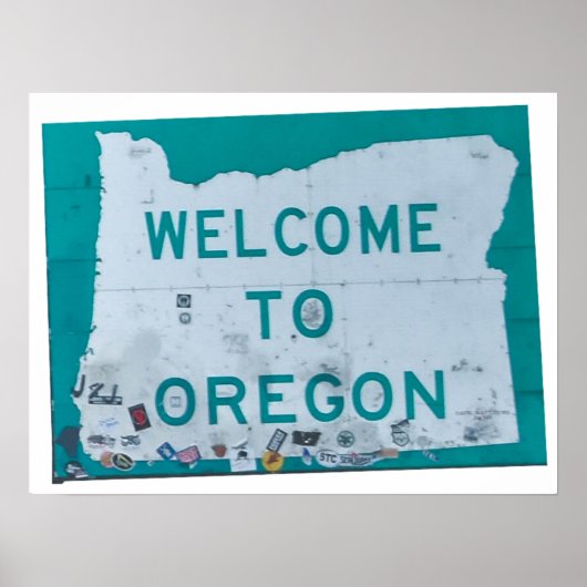 Willkommen in Oregon Poster (Vorne)