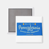 Willkommen in Pennsylvania Magnet (Vorderseite/Rückseite)