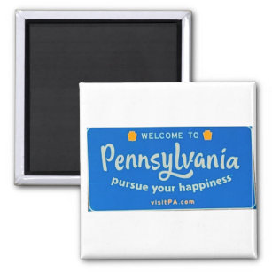 Willkommen in Pennsylvania Magnet