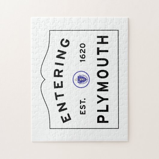 Willkommen in Plymouth Puzzle (Vertikal)