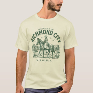 Willkommen in Richmond City Virginia T-Shirt