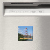 Willkommen in San Francisco - Golden Gate Bridge Magnet (In Situ (Geschirrspüler))