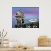 Willkommen in San Juan Poster (Küche)