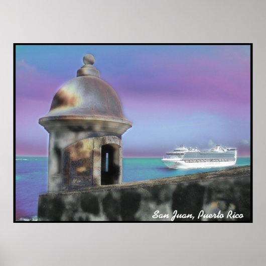 Willkommen in San Juan Poster (Vorne)