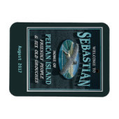 Willkommen in Sebastian, FL Magnet (Horizontal)