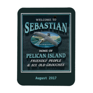 Willkommen in Sebastian, FL Magnet
