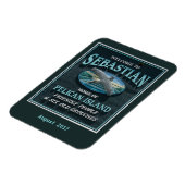 Willkommen in Sebastian, FL Magnet (Linke Seite)