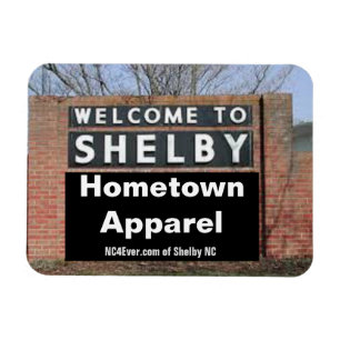 WILLKOMMEN IN SHELBY Heimat Bekleidung Magnet