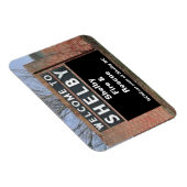 WILLKOMMEN IN SHELBY Shelby Fire & Rescue Flexibel Magnet (Rechte Seite)