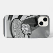 Willkommen in Springfield Graustufen iPhone Case Hülle (Rückseite (Horizontal))